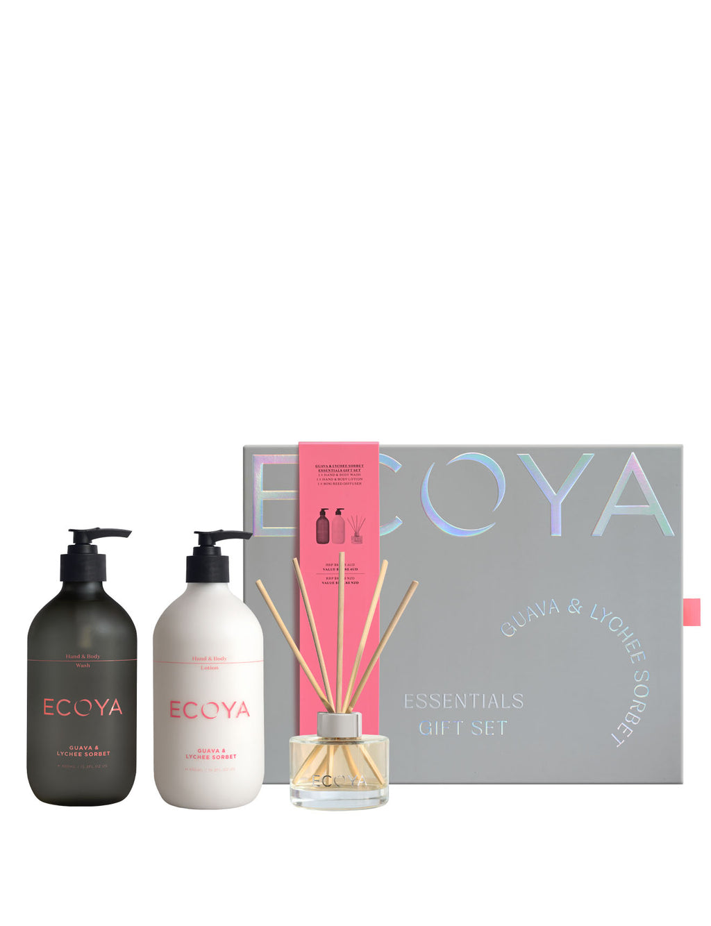 Ecoya Guava & Lychee Essentials Gift Set