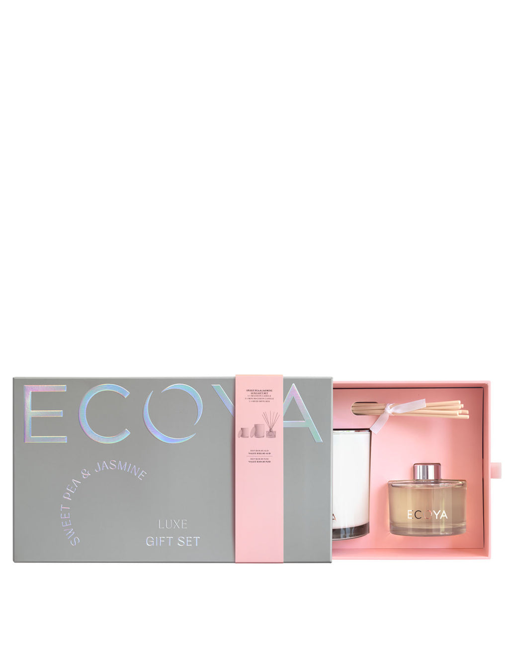 Ecoya Sweet Pea & Jasmine Luxe Gift Set