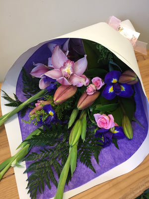 Pink and Purple Paradise Bouquet
